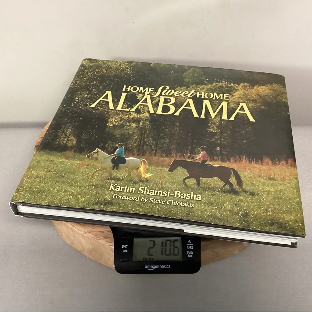 🟢 Vintage - Home Sweet Home Alabama - Huge Coffee Table Picture Book - Great